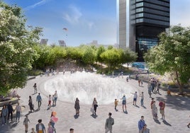 El remate verde de Castellana tendrá más accesos y un carril bici