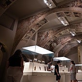 Aragón presenta al juez un plan que estima que el retorno de pinturas de Sijena puede completarse en siete meses