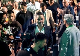 Santiago Abascal tras la Asamblea Ordinaria de Vox