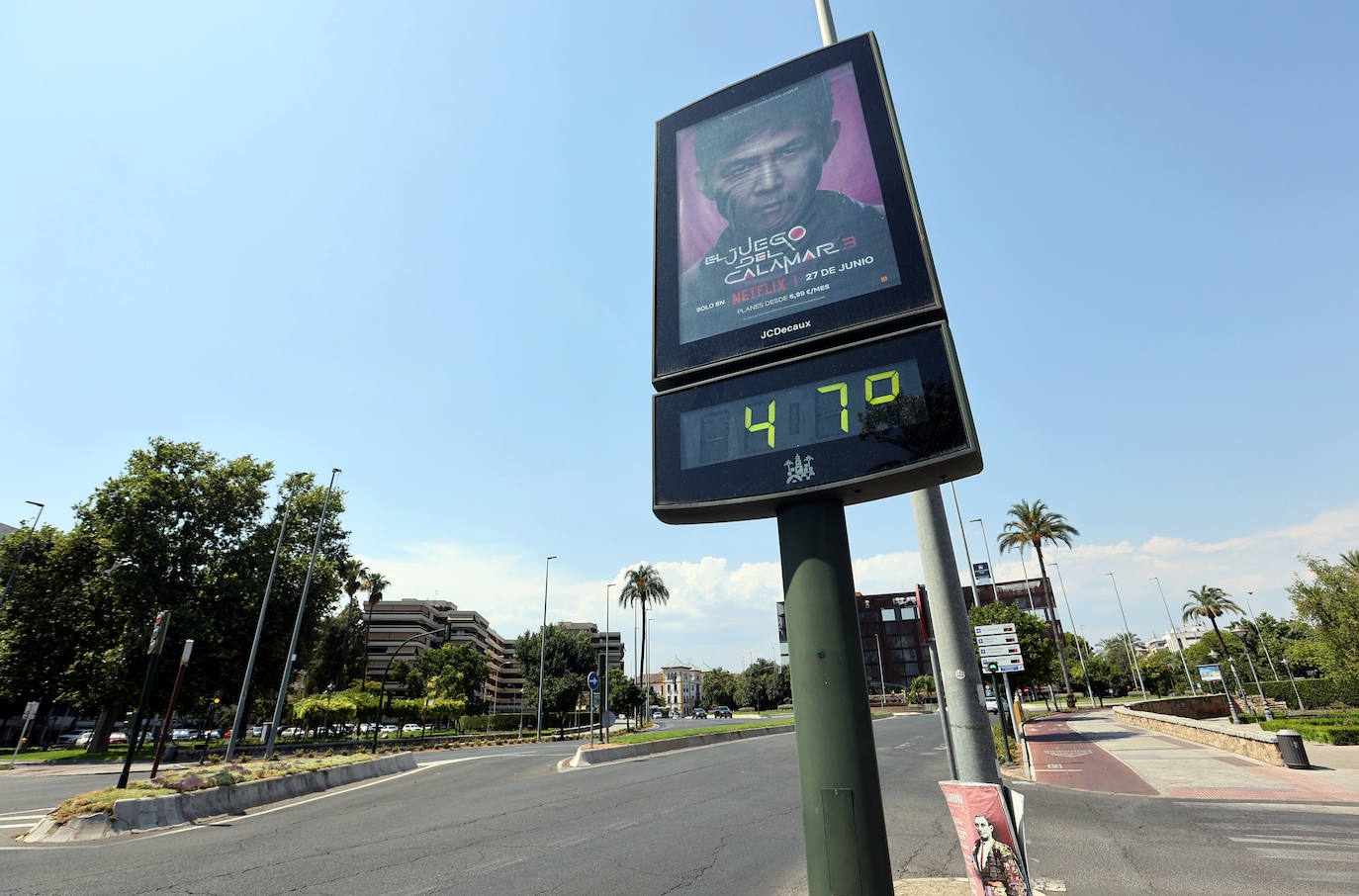 Las imágenes de un tórrido domingo en Córdoba a más de 43 grados