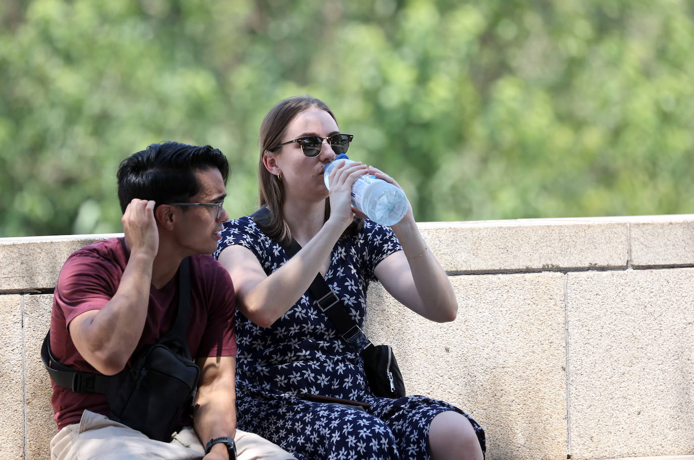 Las imágenes de un tórrido domingo en Córdoba a más de 43 grados