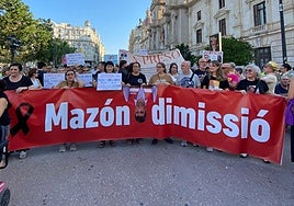 La octava manifestación de la dana contra Mazón congrega a 5.000 personas, según el Gobierno