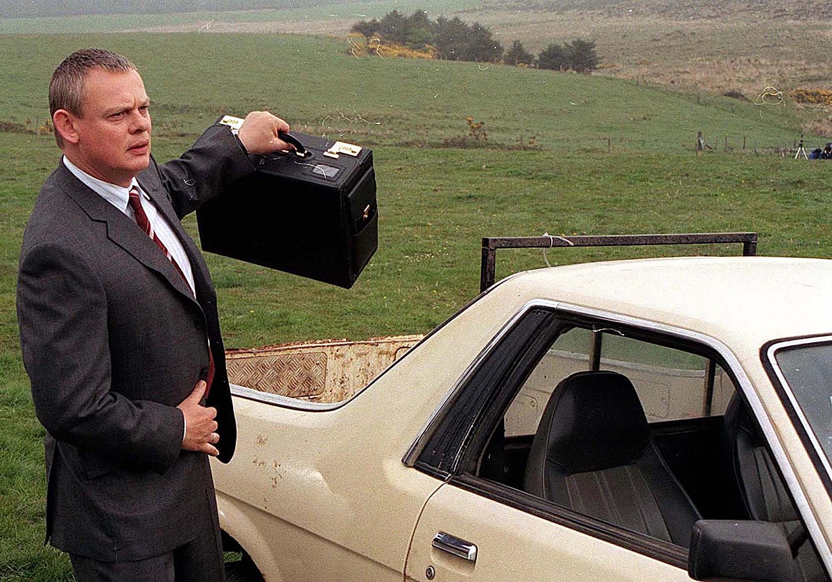 Imagen de una escena de la serie Doc Martin