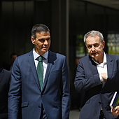 Zapatero 'sustituye' a Cerdán como interlocutor con Puigdemont y se reúne con el expresident en Suiza