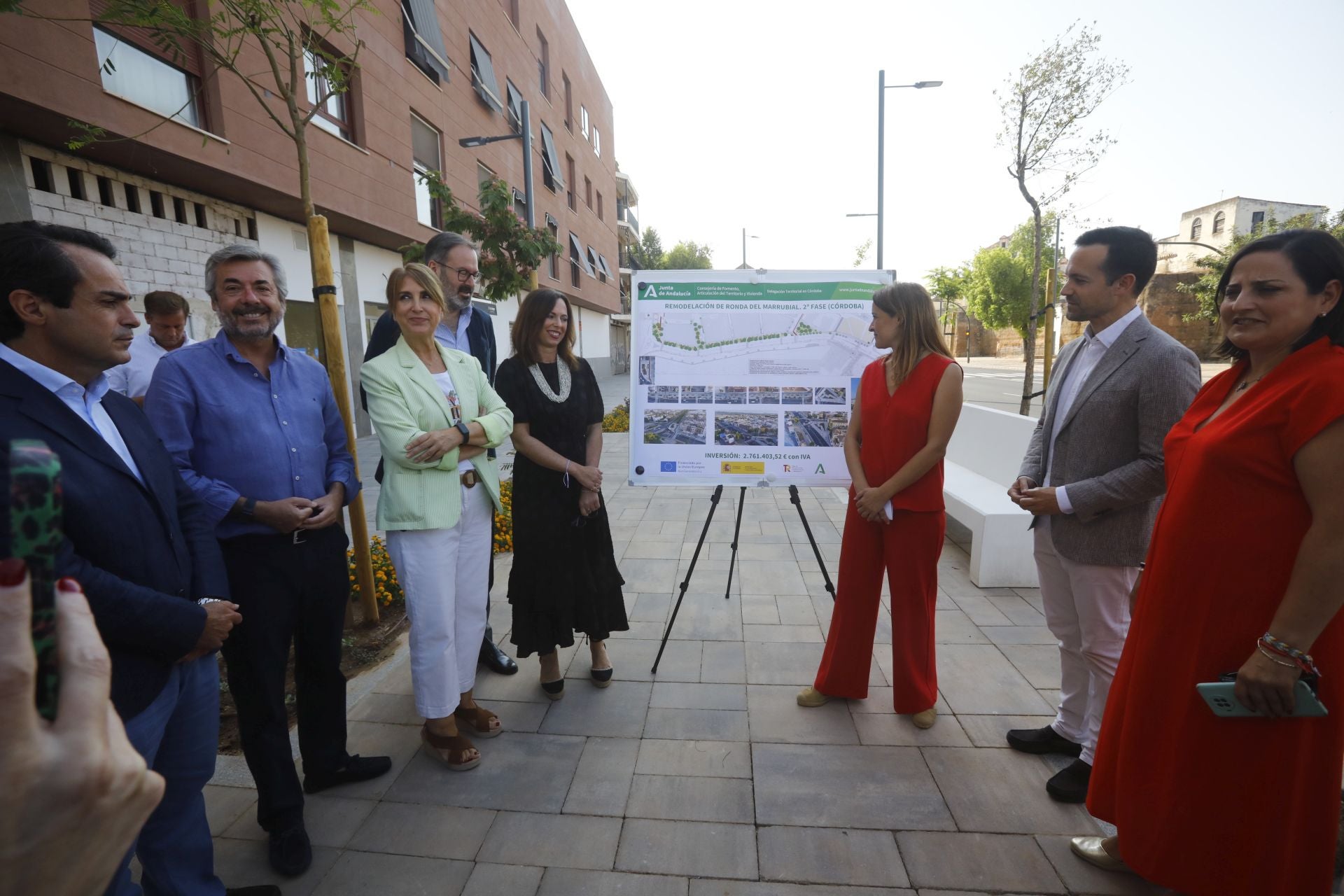 Así ha quedado la nueva Ronda de Marrubial tras las obras, en imágenes