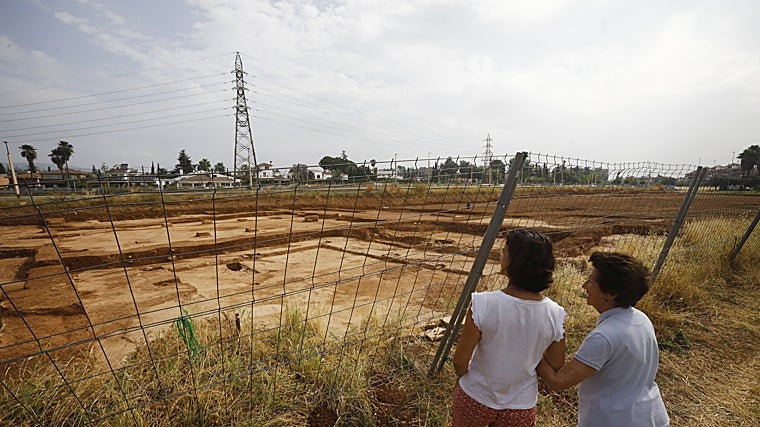 Restos arqueológicos hallados en el futuro trazado de la Ronda Norte