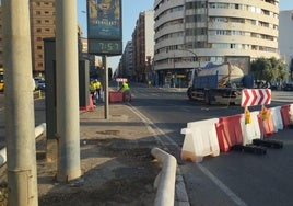 Obras en una de las grandes avenidas de Valencia: calles cortadas y cuándo estarán terminadas