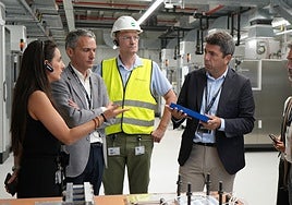 Mazón visita la planta de PowerCo en Salzgitter y asegura que la futura gigafactoría de Sagunt será «referencia mundial»