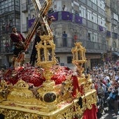 Nuestro Padre Jesús Nazareno en procesión en Jaén