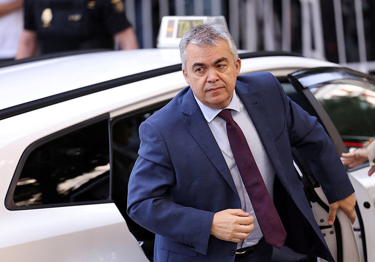 El exsecretario de Organización del PSOE, Santos Cerdán