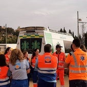 Los heridos han sido trasladados al hospital en ambulancias del 061