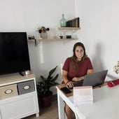 Soraya Cuesta Hernán, nómada digital en Torrecillas de la Tiesa