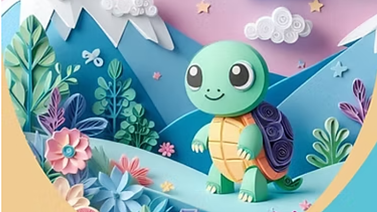 Anuga, la pequeña tortuga