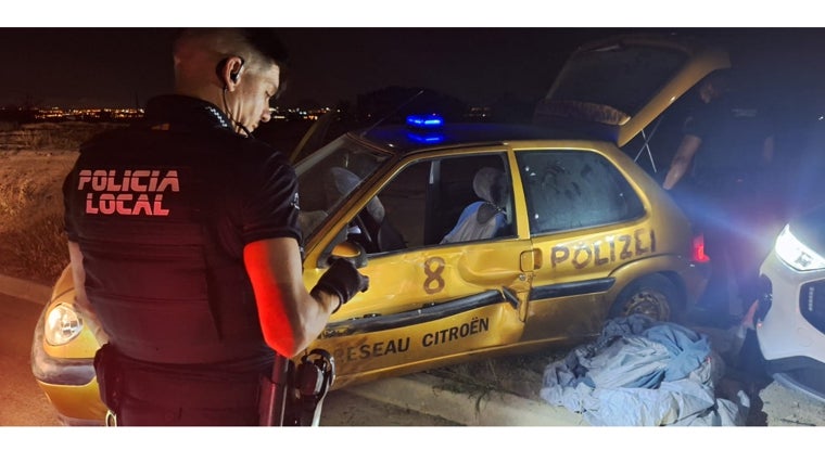 Detenido un &#039;kamikaze&#039; tras una persecución a toda velocidad con su coche tuneado como un vehículo de la Policía alemana