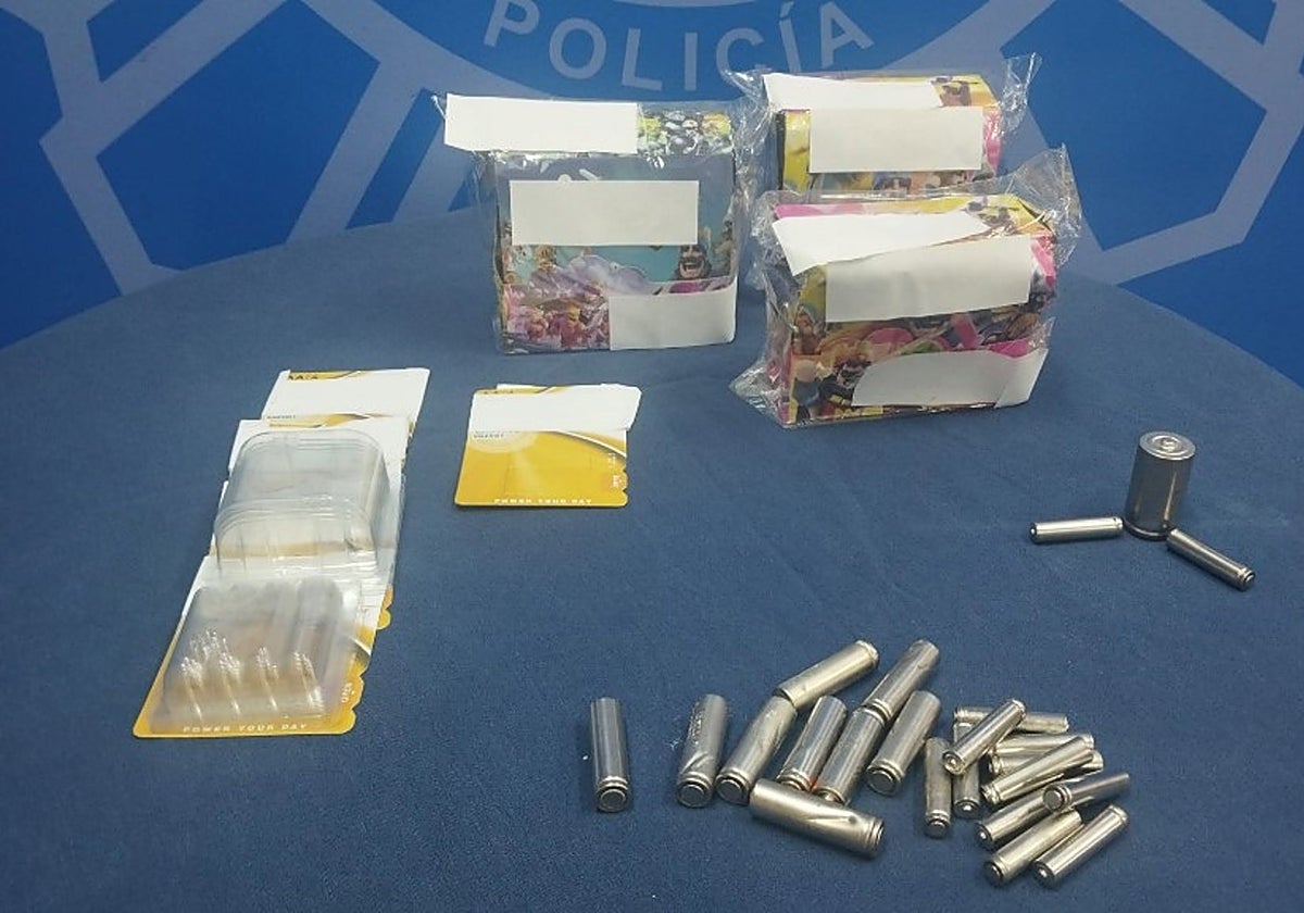 La Policía ha incautado 3,5 millones de pilas que no cumplían con la normativa de seguridad