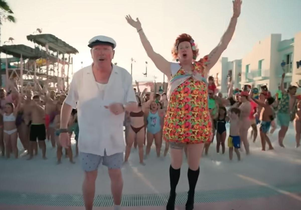Paco y Antonia disfrutan del resort