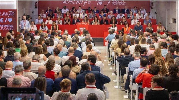 El Comité Federal del PSOE, en imágenes