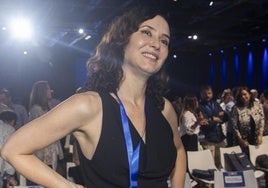 Isabel Díaz Ayuso, en el congreso nacional del PP
