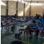 Una fuerte tormenta obliga a evacuar a los 80 niños y sus monitores de un campamento en Guadalajara