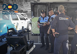 Neutralizado un dron no autorizado en la Bajada del Trono de La Palma