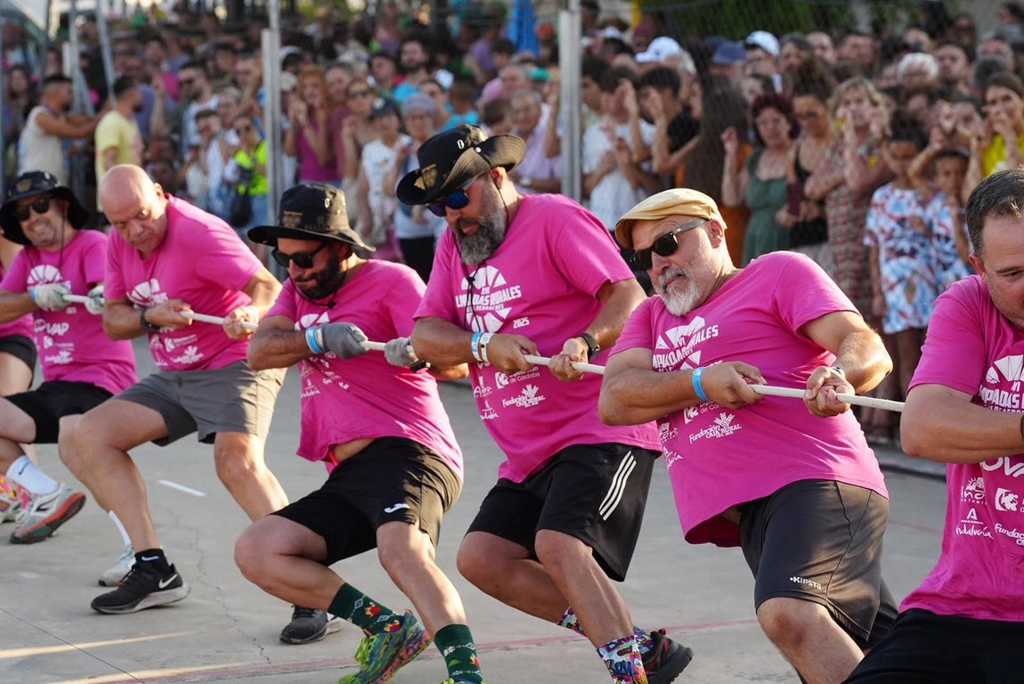 Las Olimpiadas Rurales reviven en Añora el juego más tradicional, en imágenes