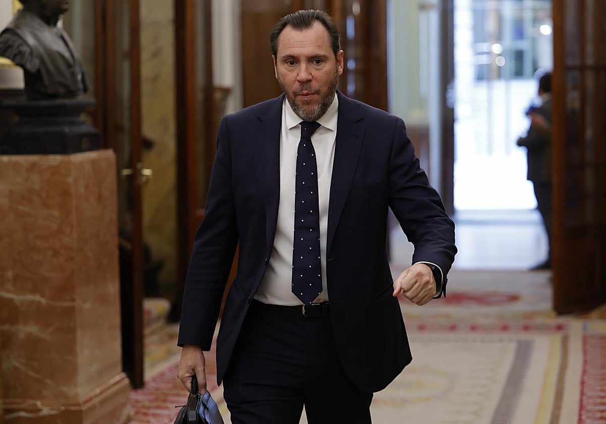 El ministro de Transportes, Óscar Puente, en una imagen de archivo