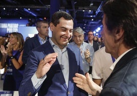 Juanma Moreno apuesta por «ensanchar» las bases y que el PP sea «un partido transversal»