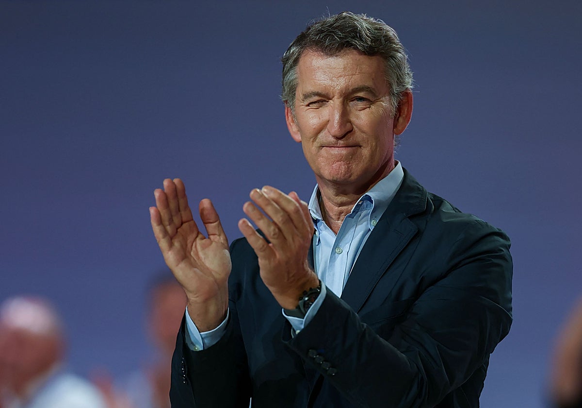 Feijóo en el Congreso Nacional del PP