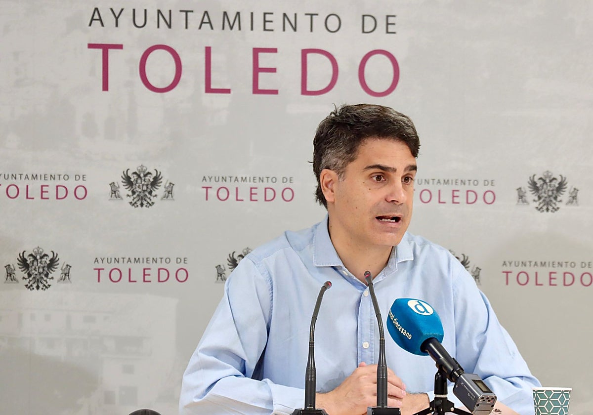 Juan José Alcalde, portavoz del equipo de Gobierno del Ayuntamiento de toledo