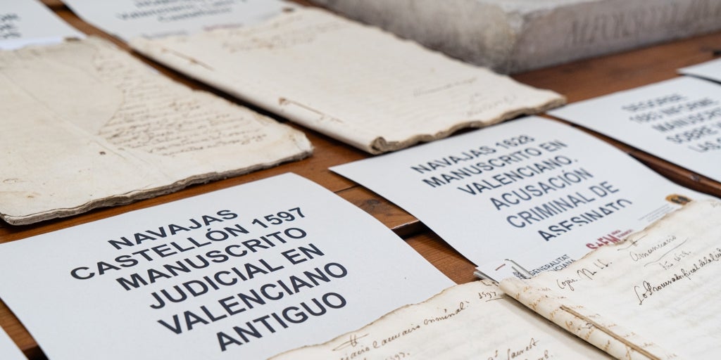 Recuperan en Valencia 30 manuscritos de los siglos XVI y XVII pertenecientes al Archivo del Conde de Cirat