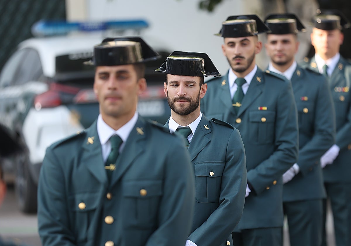 Los nuevos agentes de la Guardia Civil en prácticas