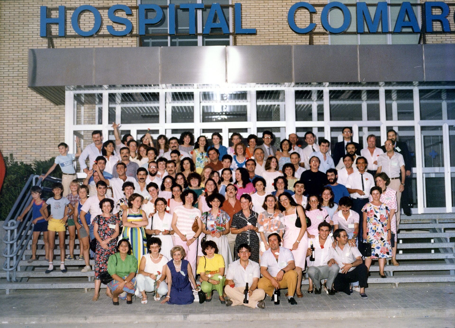 La construcción e inauguración del hospital de Pozoblanco, en imágenes