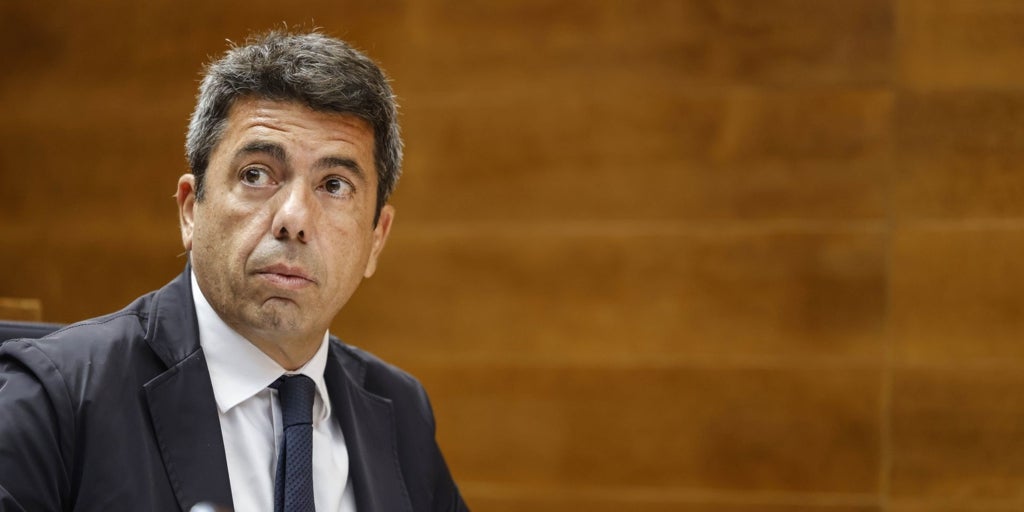 Mazón pide permiso a Sánchez para endeudarse y poder pagar facturas al no recibir 1.800 millones del FLA extra