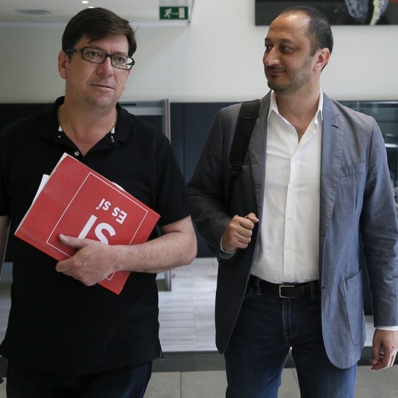 Francisco Salazar y Alfonso Rodríguez Gómez de Celis