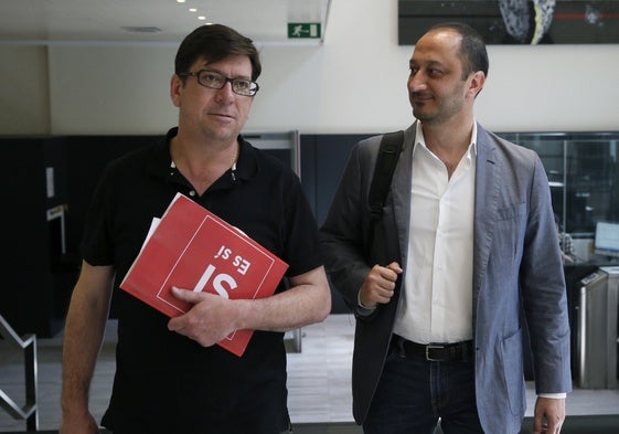 Francisco Salazar y Alfonso Rodríguez Gómez de Celis