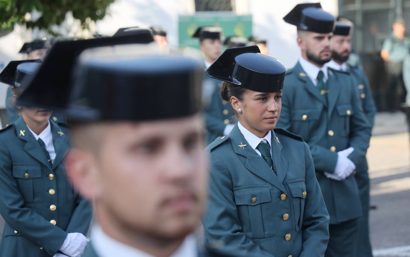 La incorporación de agentes en prácticas a la Guardia Civil de Córdoba, en imágenes