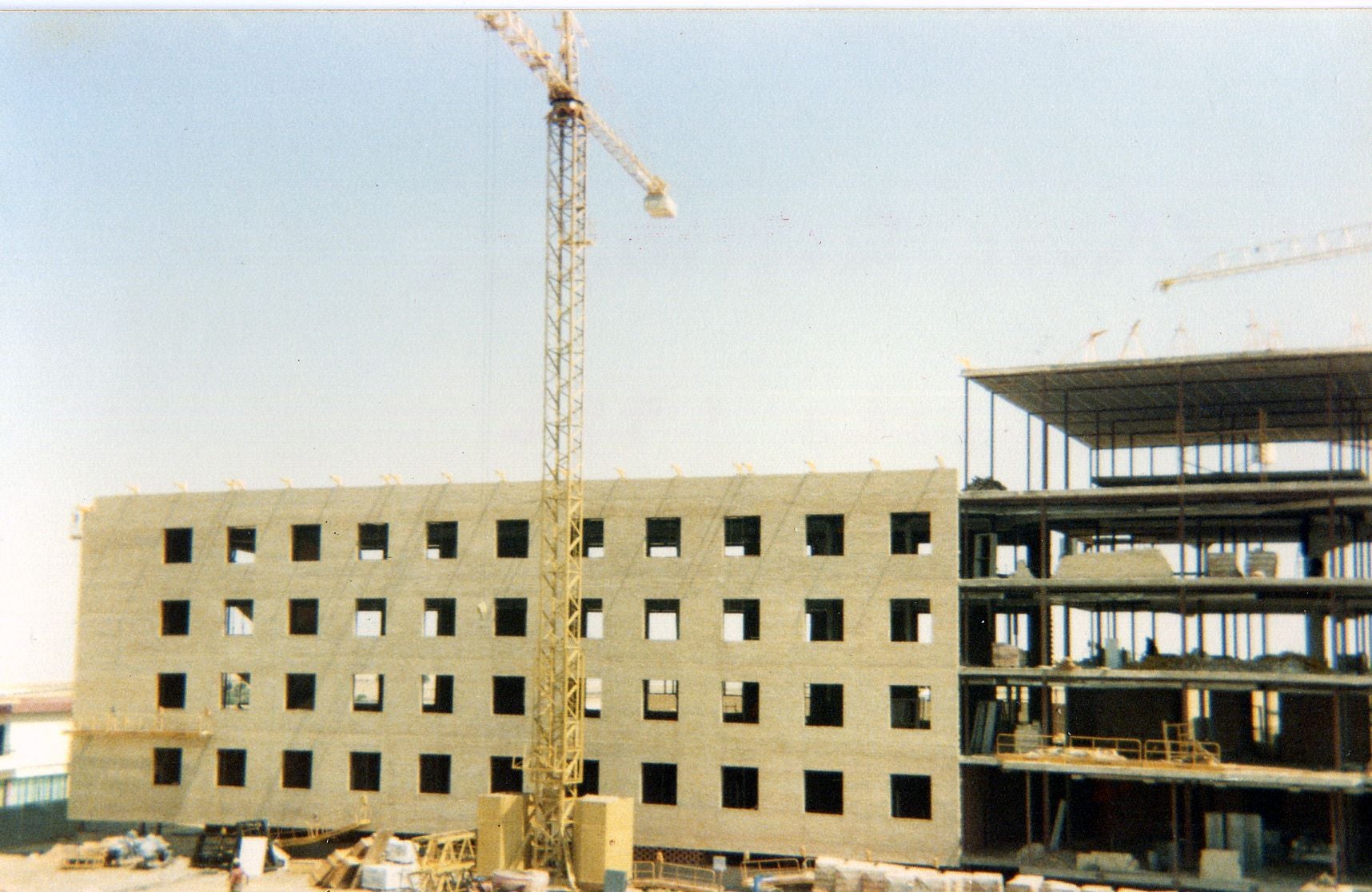 La construcción e inauguración del hospital de Pozoblanco, en imágenes