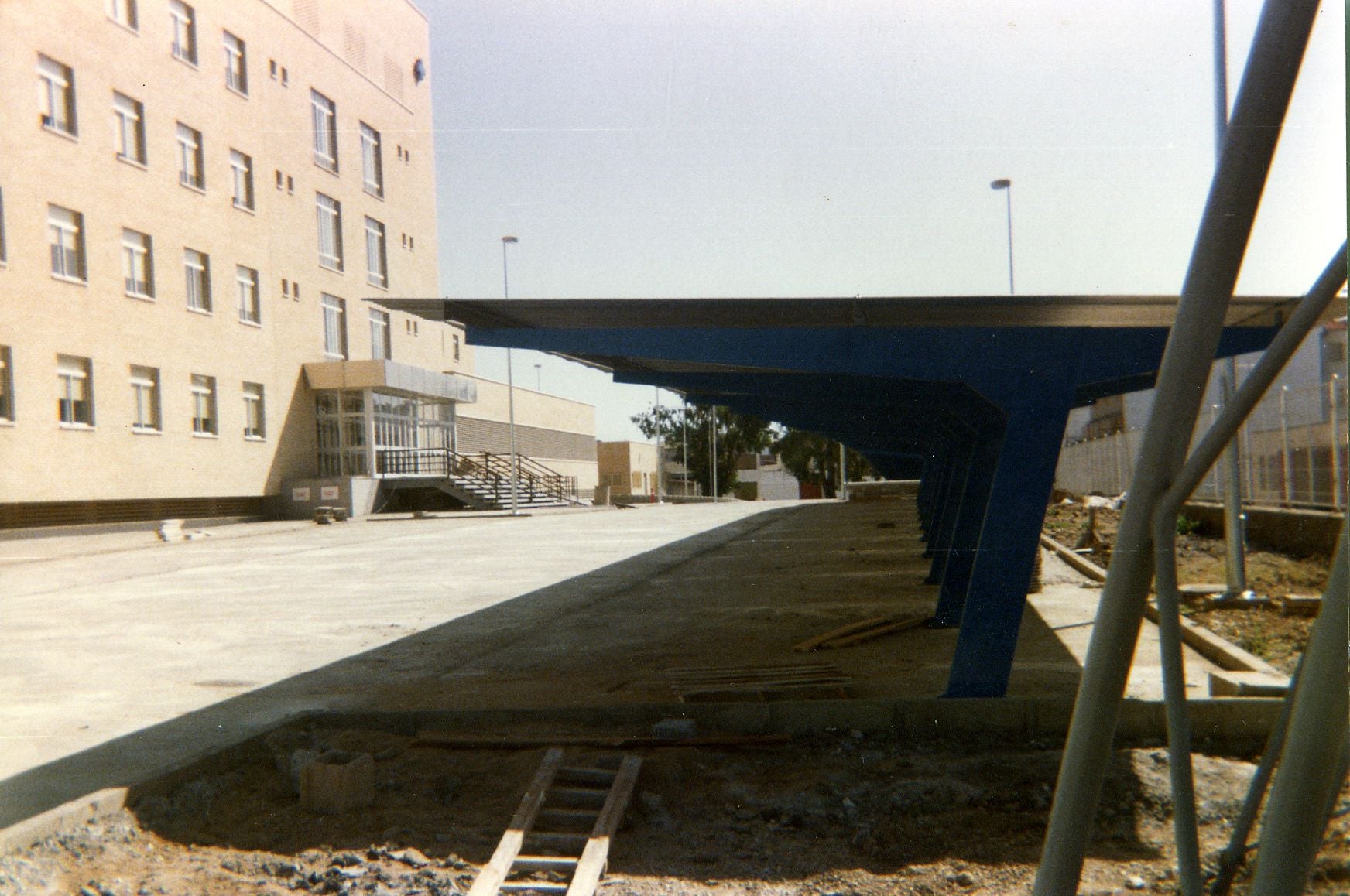 La construcción e inauguración del hospital de Pozoblanco, en imágenes
