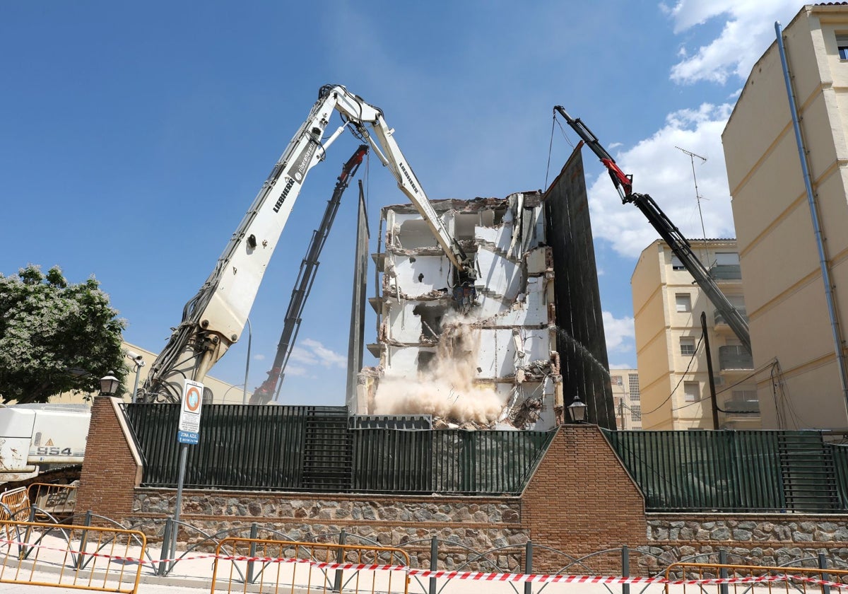 Los trabajos de demolición fueron paralizados el pasado 9 de junio