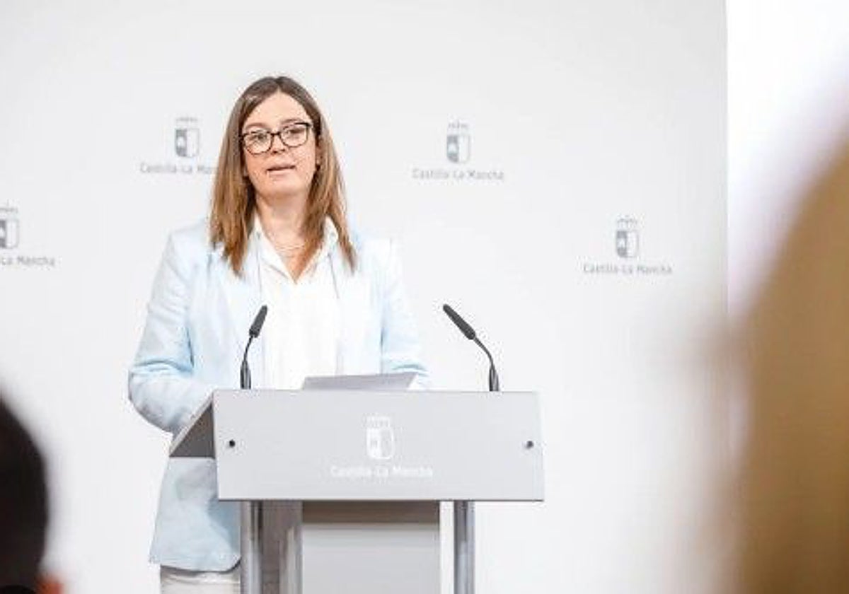 Esther Padilla,, portavoz del Gobierno regionalJ