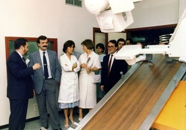 La construcción e inauguración del hospital de Pozoblanco, en imágenes