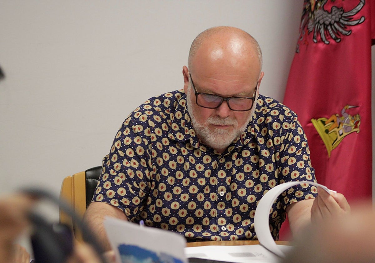 Txema Fernández, concejal de IU en el Ayuntamiento de Toledo