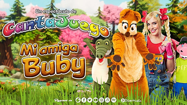 'Mi amiga Buby', uno de los shows que se disfrutarán en verano a manos de CantaJuegos