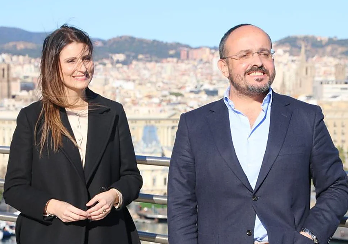 Lorena Roldán y Alejandro Fernández, en 2021