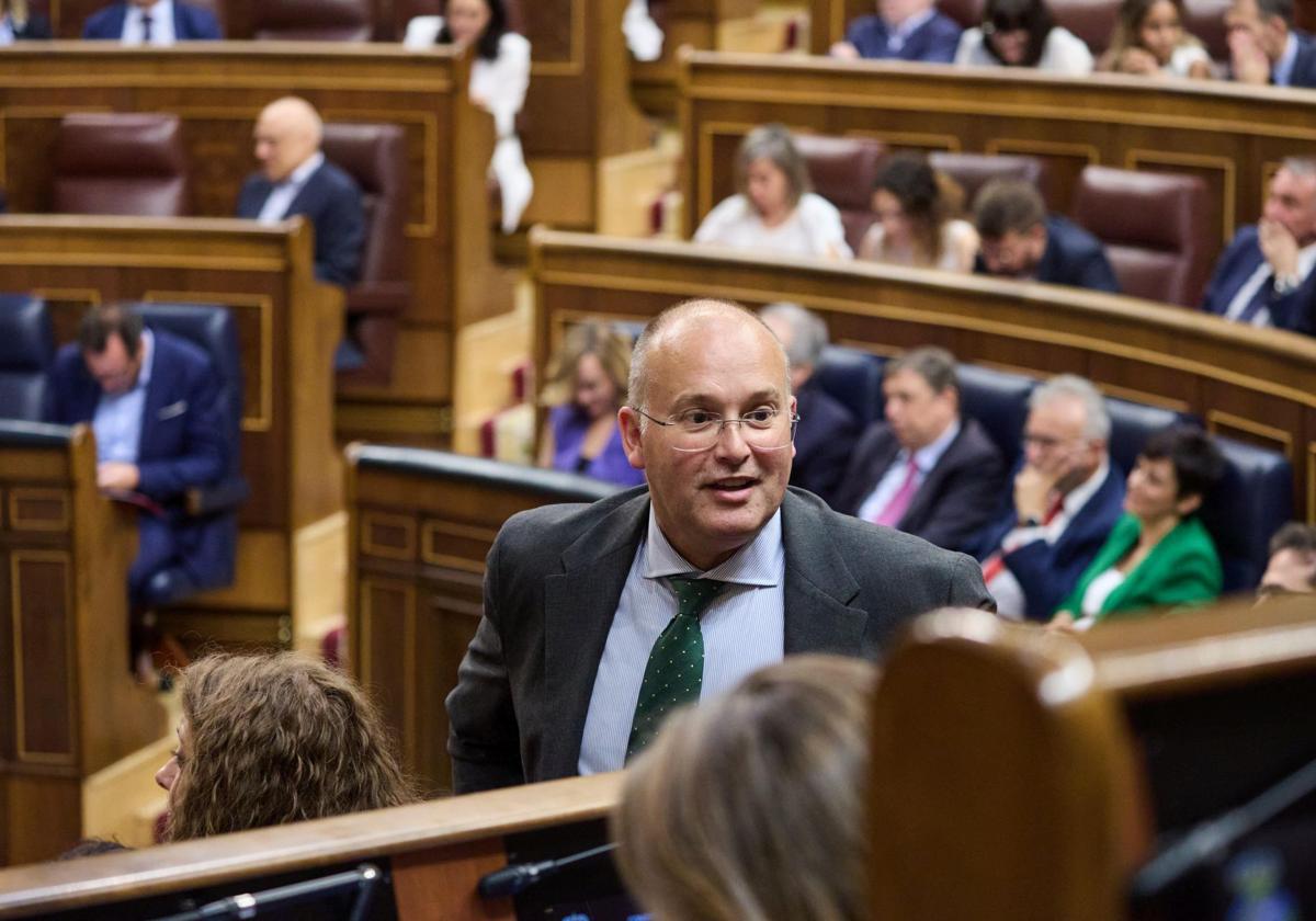 Miguel Tellado, en el pleno sobre corrupción