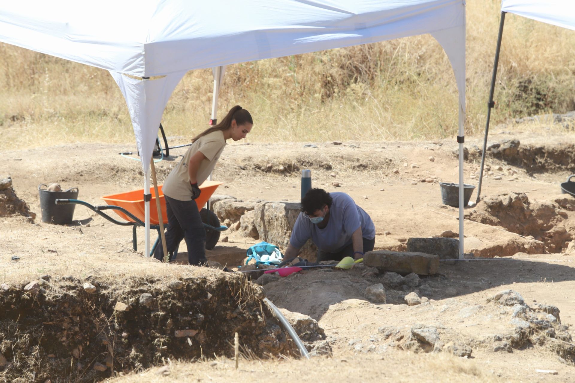 La excavación arqueológica en Cercadilla en Córdoba, en imágenes