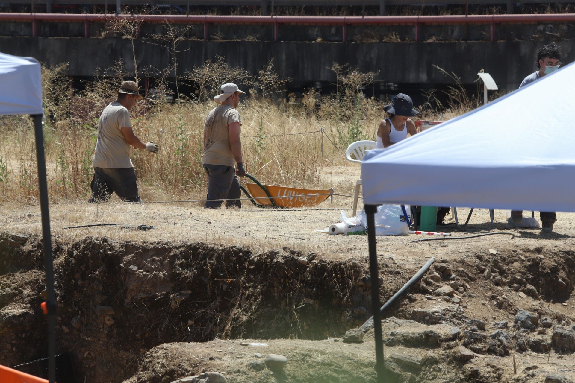La excavación arqueológica en Cercadilla en Córdoba, en imágenes