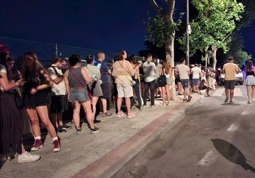 Aglomeraciones y largas colas en las estaciones tras el Mad Cool