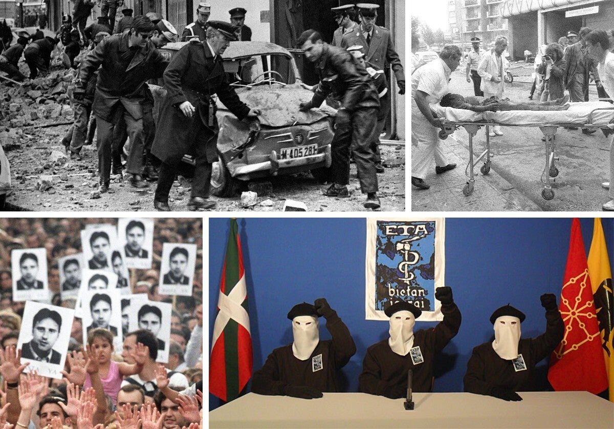 Algunos de los momentos clave de la historia de ETA