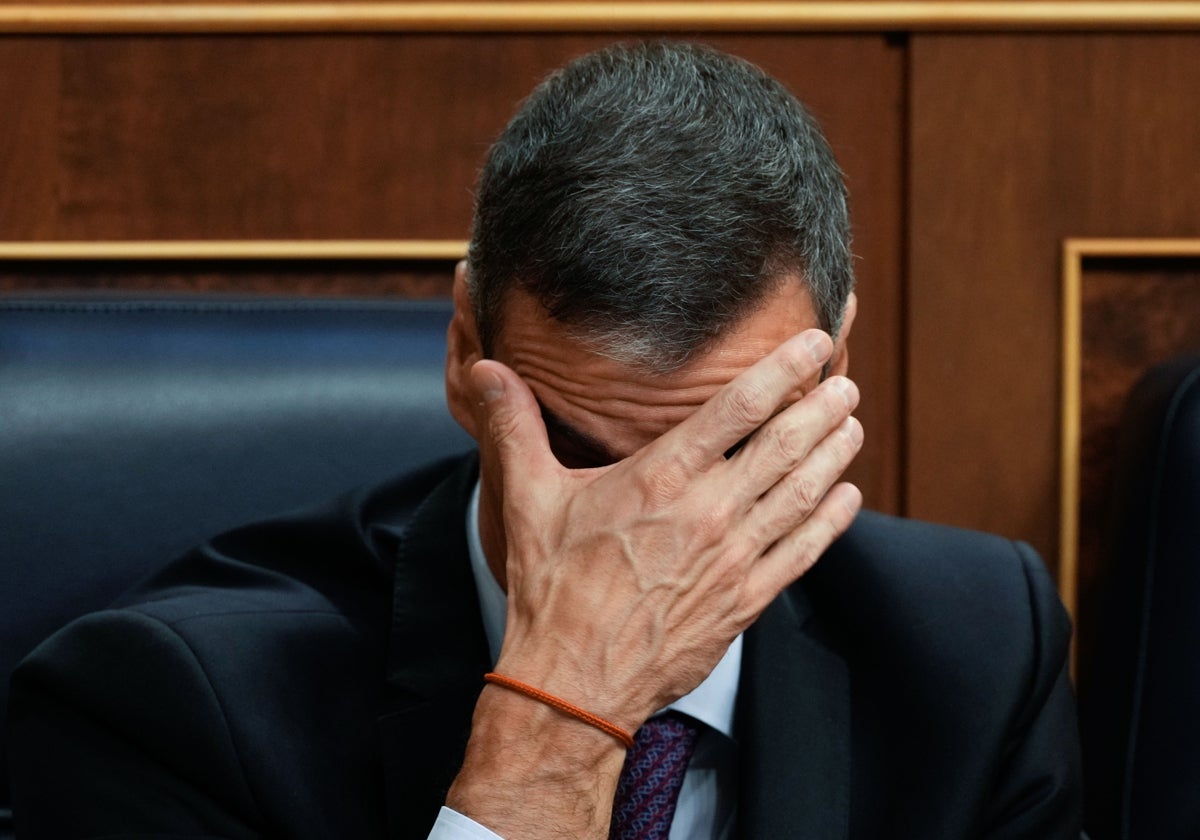 El presidente del Gobierno, Pedro Sánchez